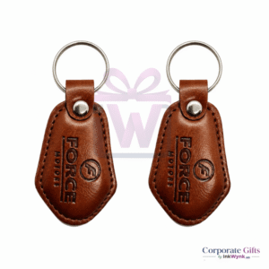 Both Side Logo Printed Keychain for Promotion