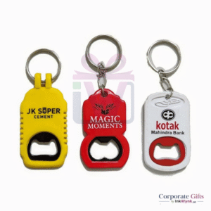 Bulk Plastic Keychain with Bottle Opener