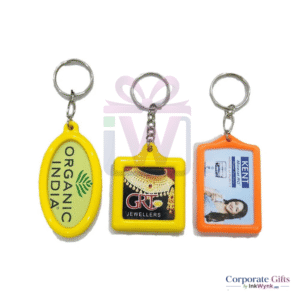 Digital Photo Printed Plastic Keychain for Marketing