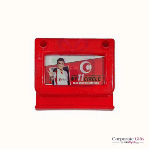Promotional Plastic Paperweight with Mobile Stand and Pen Holder