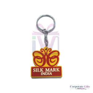 Silicone Rubber Custom Logo Keychain for Marketing