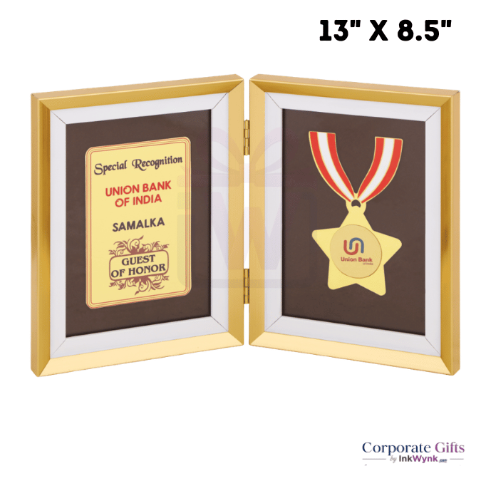 Metal Certificate Plaque Trophy Award