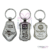 Promotional Chrome Plated Keychain with Logo